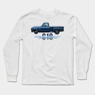 1968 Chevrolet C10 Stepside Pickup Truck Long Sleeve T-Shirt